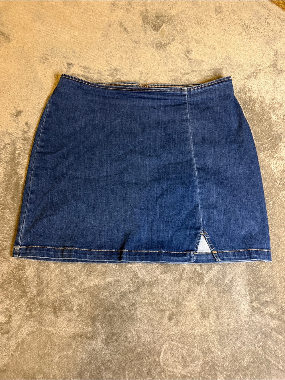 wild fable Dark Blue Denim Mini Skirt